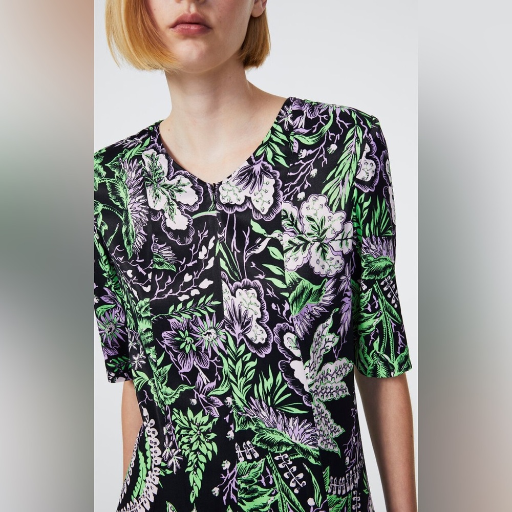 New Rodebjer Kandy Vegetal Dress - Picture 3 of 13